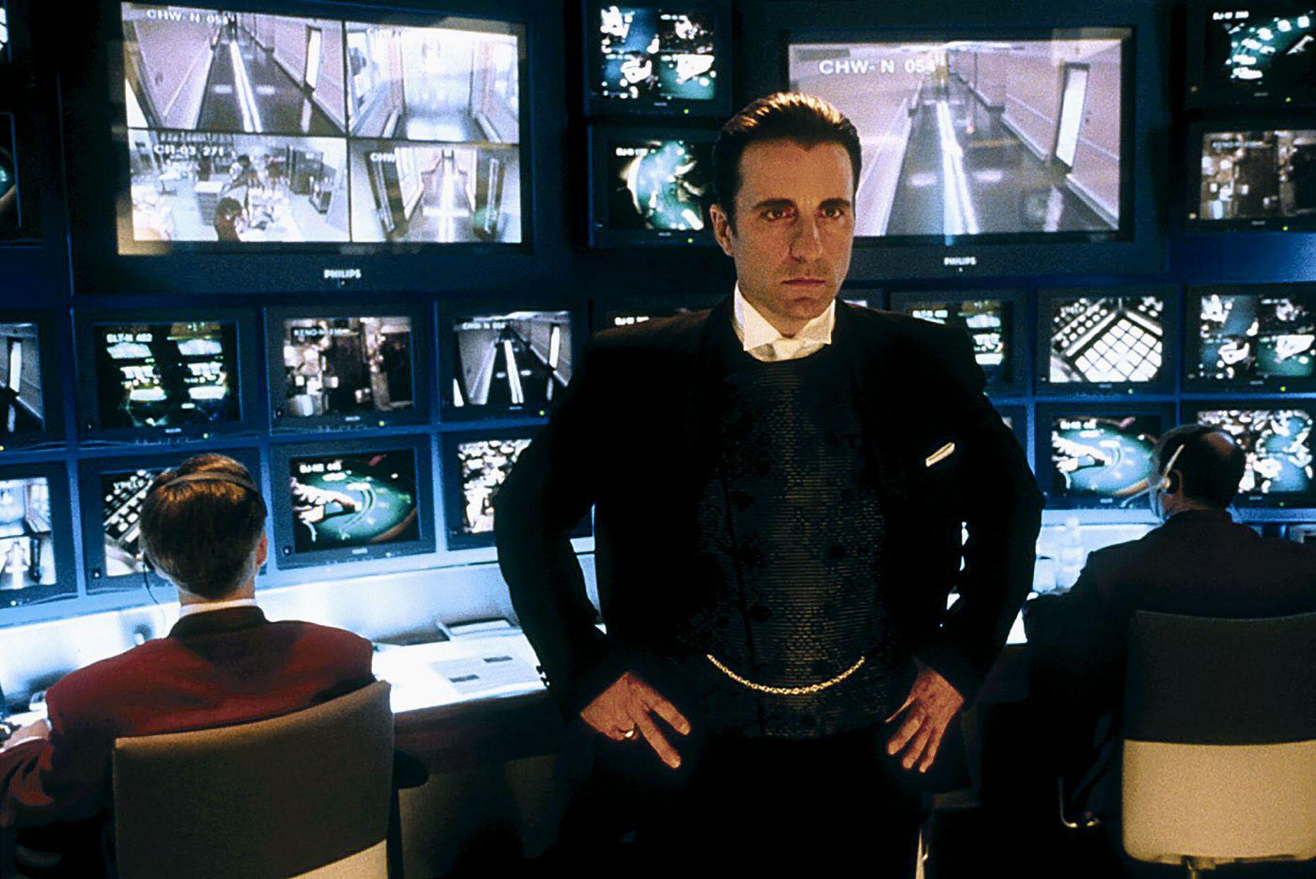 In Ocean’s Eleven, Andy Garcia played a fictional owner of the Bellagio casino