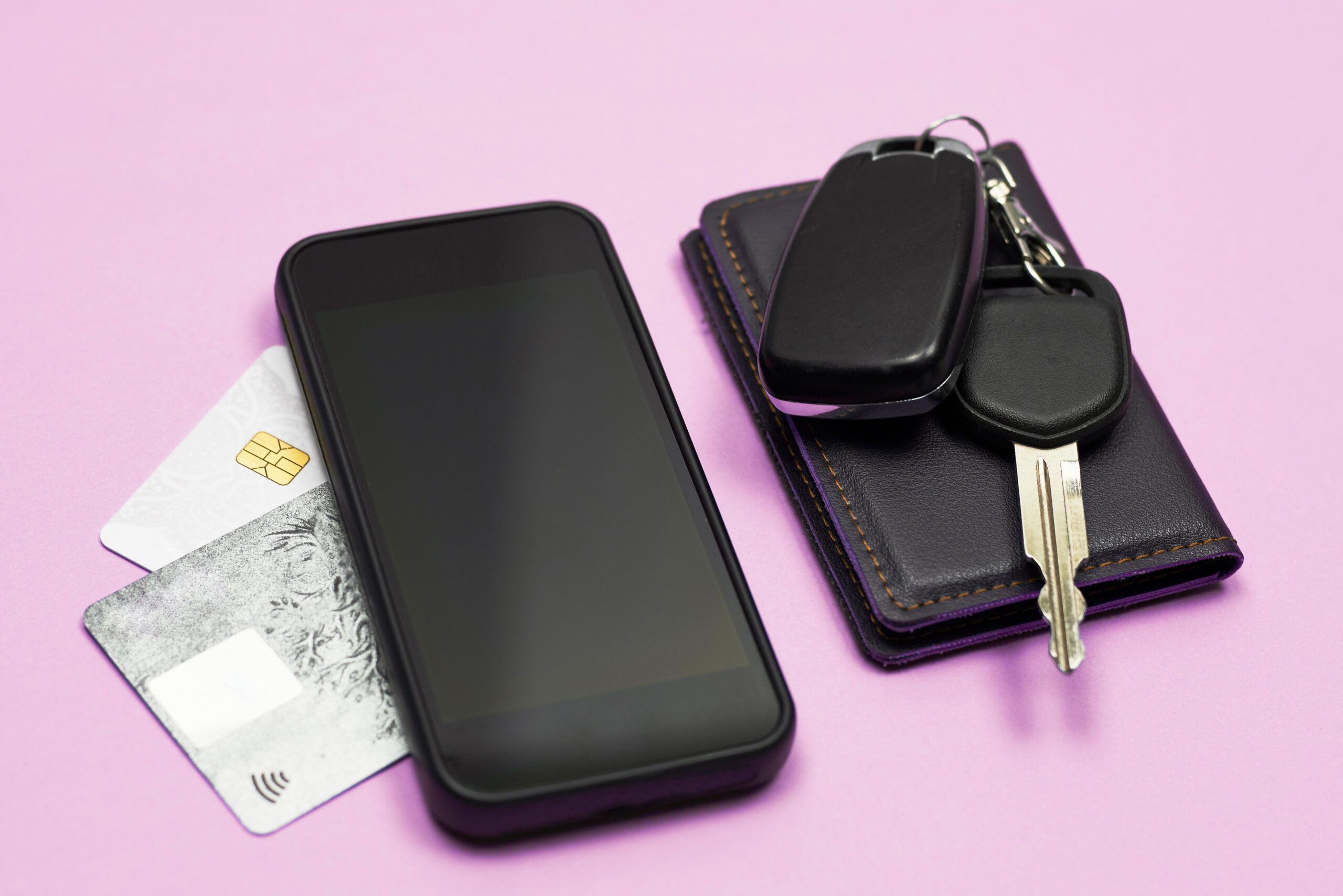 Do not forget to take car keys, money and your smartphone before leaving home. Or maybe just your phone